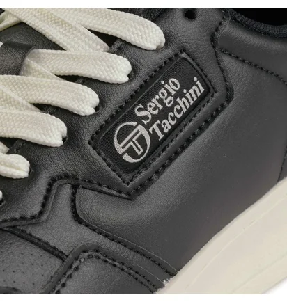 Кросівки чоловічі Sergio Tacchini Leather Casusl Low Top Black TSTU0013