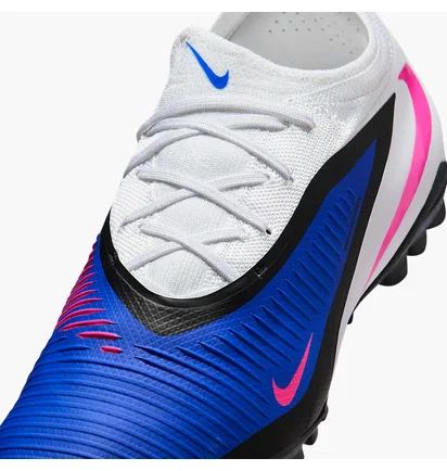 Сороконожки унисекс Nike Reactx Phantom 6 Low Pro White/Blue HJ4123-446
