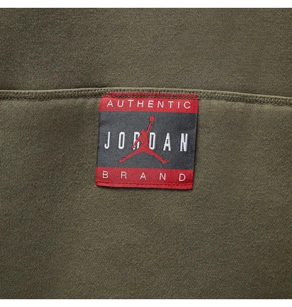 Худи мужское Air Jordan Brooklyn Ess Flc Olive HQ2665-222