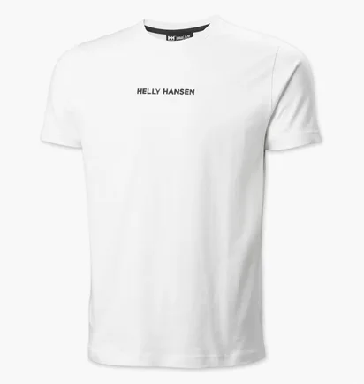 Футболка мужская Helly Hansen Hh Core 2.0 White 54598-001