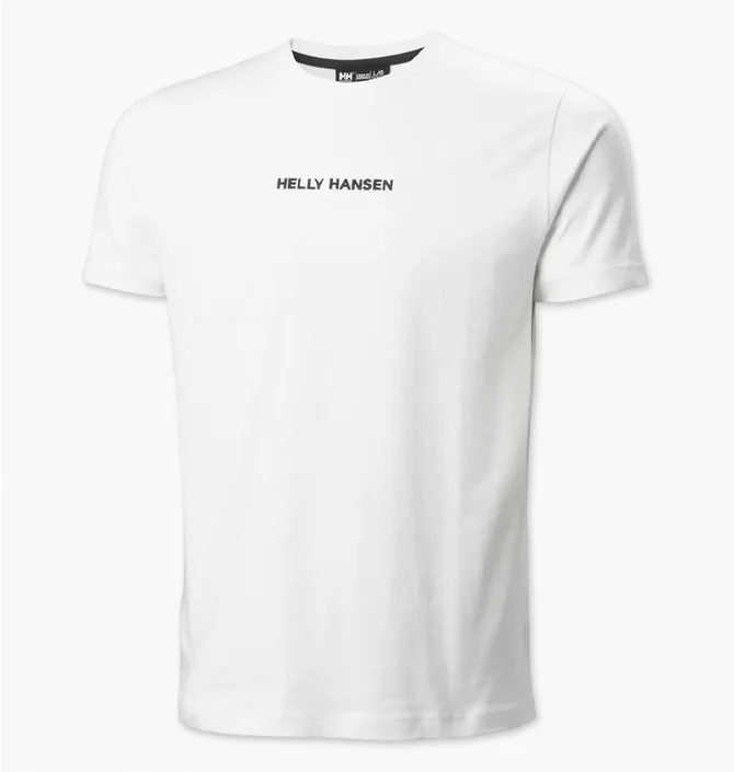Футболка мужская Helly Hansen Hh Core 2.0 White 54598-001
