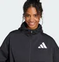 Толстовка женская Adidas Z.N.E. Full-Zip Black JC5392