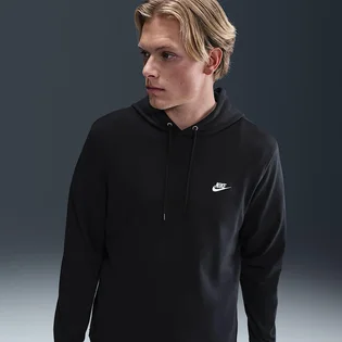 Худі чоловіче Nike Nsw Knitted Club Fleece Black HV1151-010