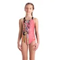 Купальник детский Arena Palette Swimsuit Swim Pro Back Peach 007918-350