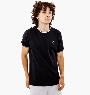 Футболка чоловіча AUSTRALIAN One Stripe Tee Tech-Pique R-Fit White LSUTS0002-003