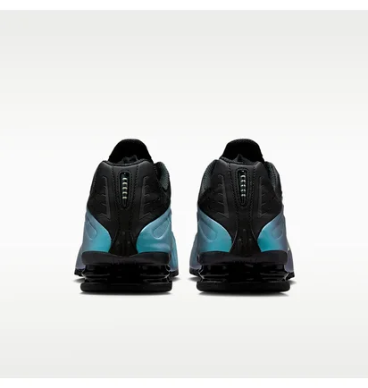 Кросівки чоловічі Nike Shox R4 Reflective Black/Turquoise IF4849-500