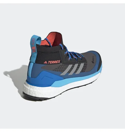 Кросівки чоловічі Adidas Terrex Free Hiker Gore-Tex Hiking Shoes Black/Blue Gz0356