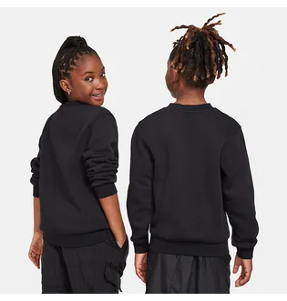 Свитшот детский Nike Sportswear Club Fleece Black FD2992-010