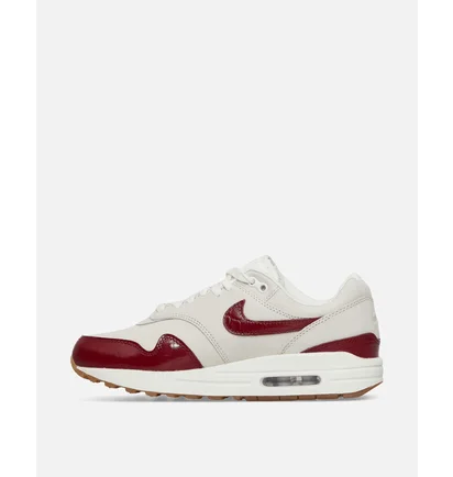 Кросівки жіночі Nike Air Max 1 Sneakers Sail White/Red FJ3169-100