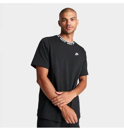 Футболка чоловіча Nike Sportswear Club Futura Logo T-Shirt Black FB7309-010