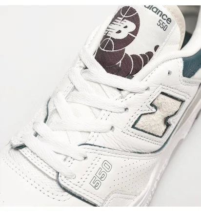 Кроссовки мужские New Balance 550 White BB550WCB