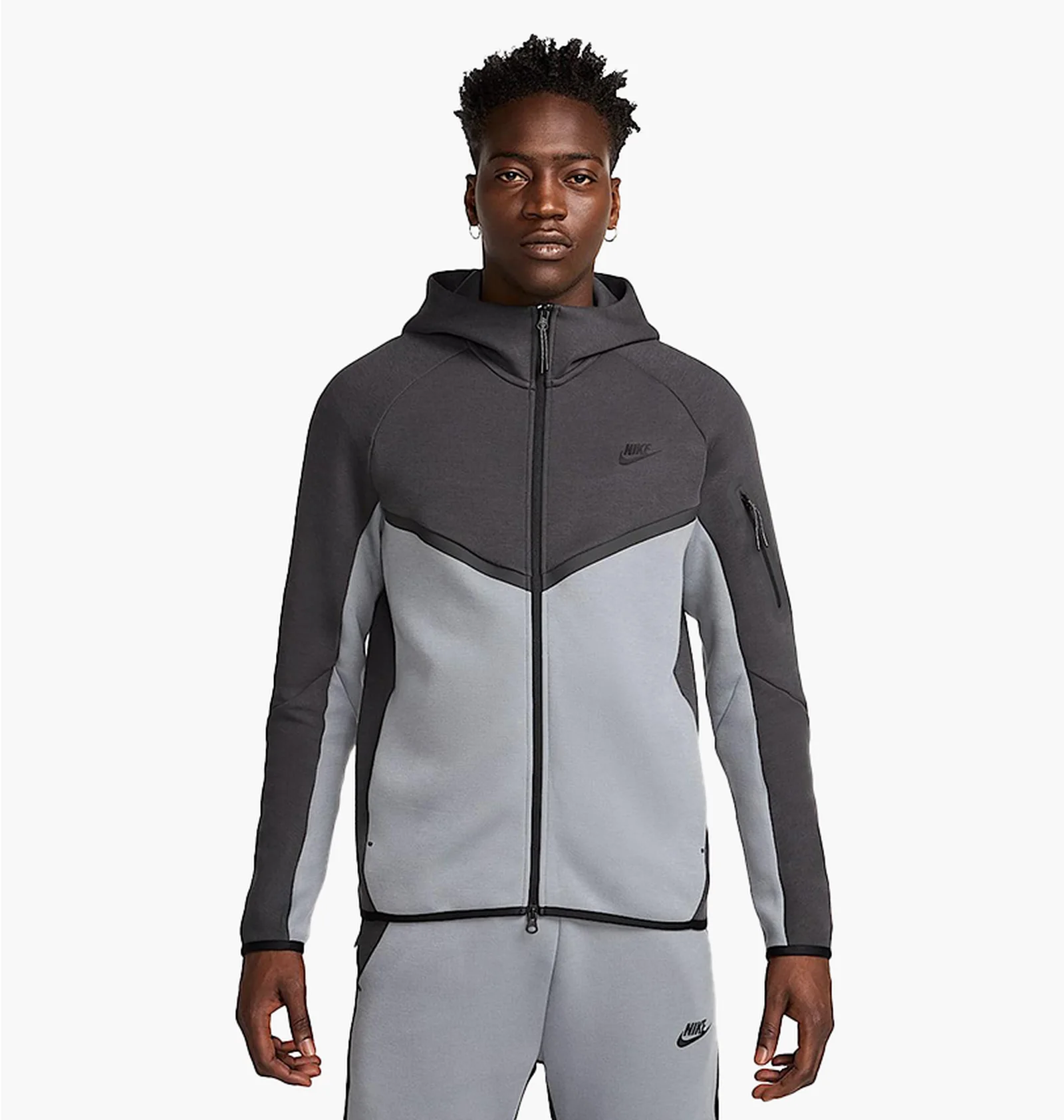 ᐉ Толстовка чоловіча Nike Nk Tech Fl. 2025 Grey HV0949-061