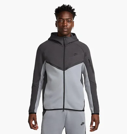Толстовка чоловіча Nike Nk Tech Fl. 2025 Grey HV0949-061