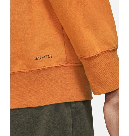Худи мужское Air Jordan Mens Performance Hoodie Orange DH0598-893