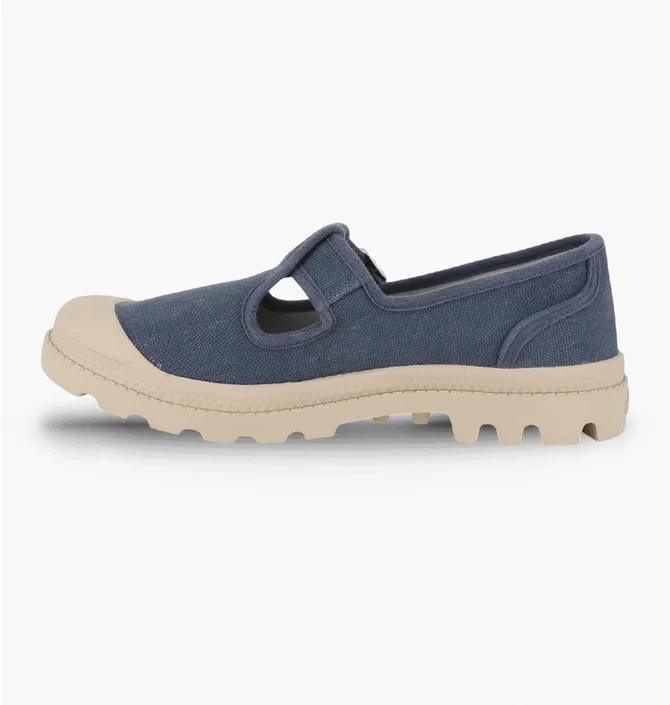 Кроссовки женские Palladium Pampa Mary-Jane Washed Blue 94475-481