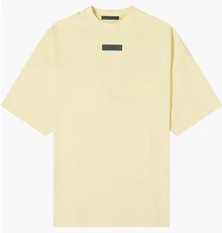 Футболка мужская Fear Of God Spring Tab Crew Neck T-Shirt Yellow 125SP244191F