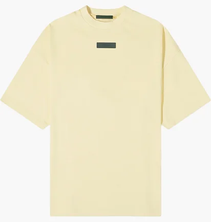 Футболка чоловіча Fear Of God Spring Tab Crew Neck T-Shirt Yellow 125SP244191F
