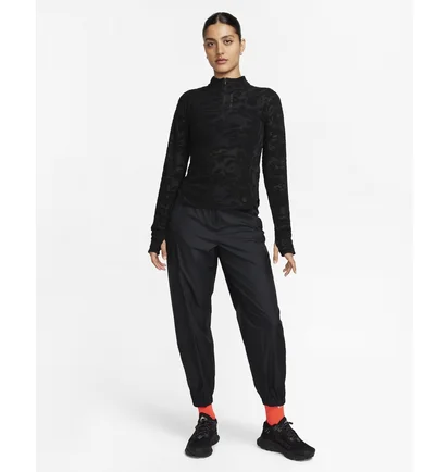 Лонгслів жіночий Nike 1/4 Dri-Fit Trail Black FB7637-010