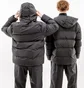 Пуховик унисекс Rains Jackets Black 1506-BLACK