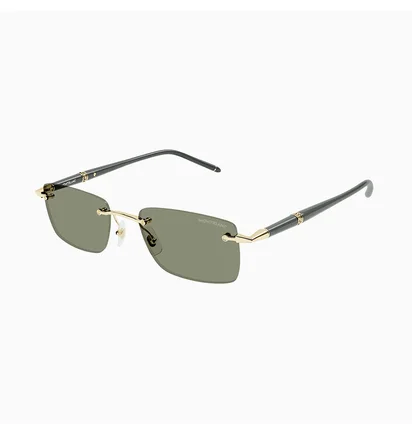 Сонцезахисні окуляри MONT BLANC Green/Gold MB0344S-005-54