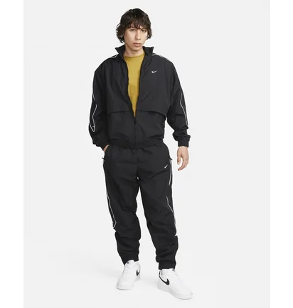 Штани чоловічі Nike Solo Swoosh MenS Track Pants Black FB8620-010