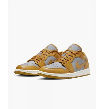 Кросівки жіночі Nike Air Jordan 1 Low Yellow/Grey Dc0774-020