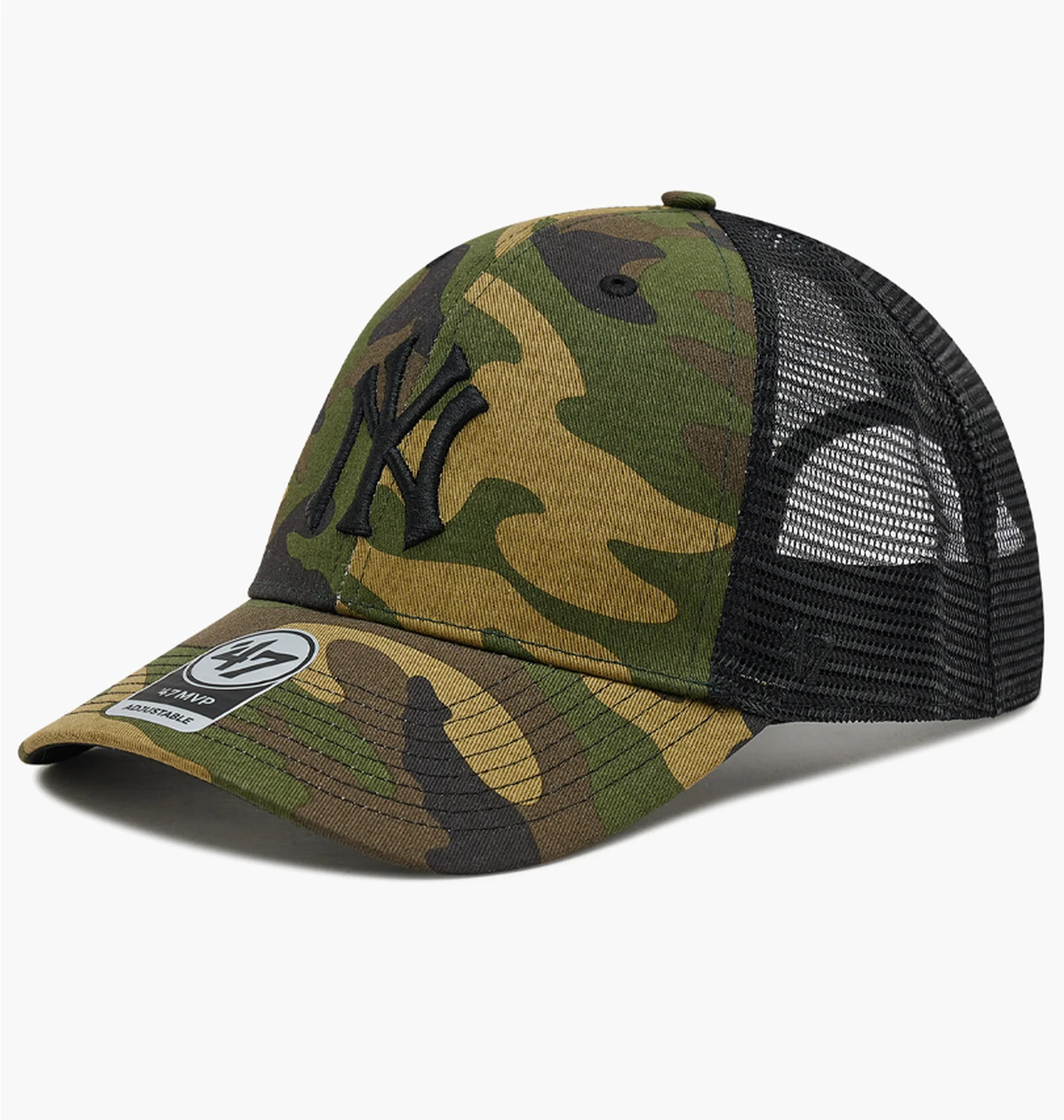 ᐉ Кепка унисекс 47 Brand New York Yankees Camo/Green B-CBRAN17GWP