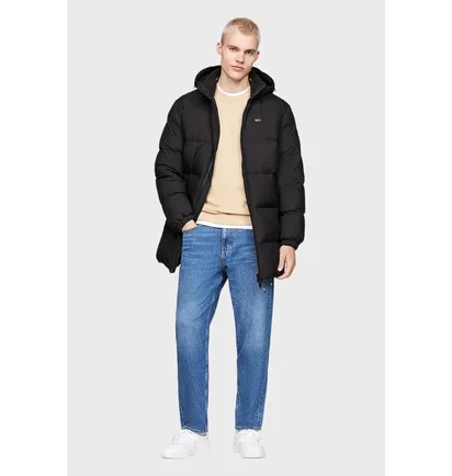 Пуховик чоловічий Tommy Jeans Essential Down Black DM0DM20466