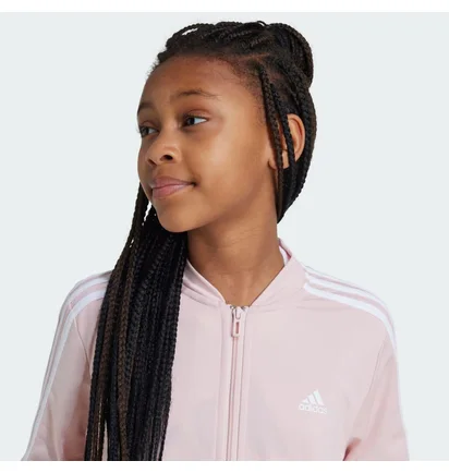 Спортивный костюм детский Adidas Essentials 3-Stripes Pink/Bordo IZ3460