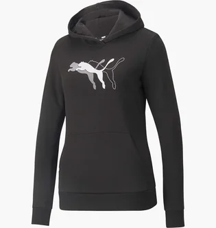 Худі жіноче Puma Power Graphic Hoodie Tr Black 847114-01