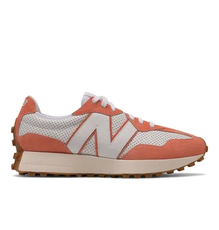 Кроссовки мужские New Balance 327 White/Orange Ms327Pn