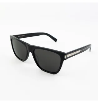 Солнцезащитные очки мужские SAINT LAURENT Grey/Black SL-619-001-56