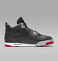 Кросівки чоловічі Air Jordan 4 Retro Bred Reimagined Black FV5029-006