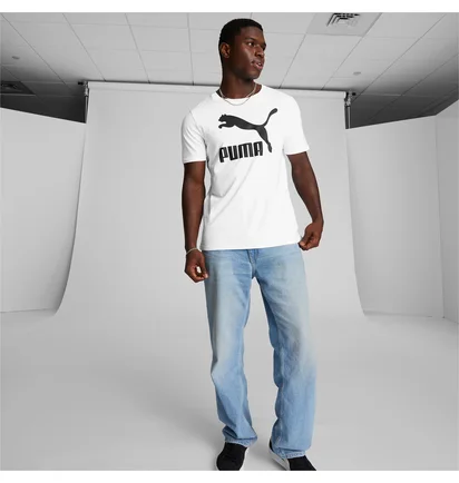 Футболка чоловіча Puma Classics Logo Tee White 533253-02