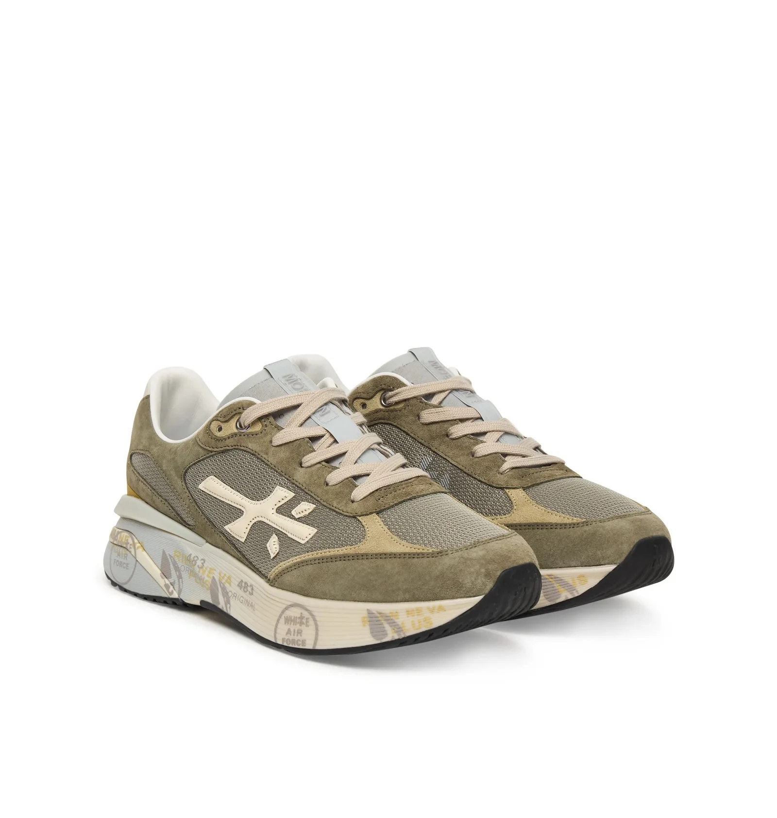 ᐉ Кросівки унісекс Premiata Moerun Olive VAR.8300 - придбати в