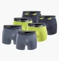 Трусы мужские Puma Boxer Grey/Green 100003547-4471-050