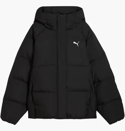 Пуховик женский Puma Hooded Down Black 688392-01