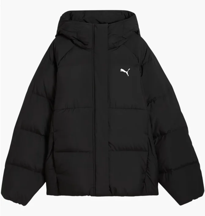 Пуховик женский Puma Hooded Down Black 688392-01