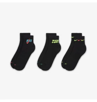Носки унисекс Nike Everyday Plus Cushioned Black (3 пары) DH3827-910