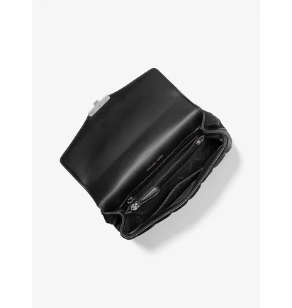 Сумка женская Michael Kors Soho Large Quilted Leather Shoulder Bag Black 30F0S1SL3L-BLACK-21462