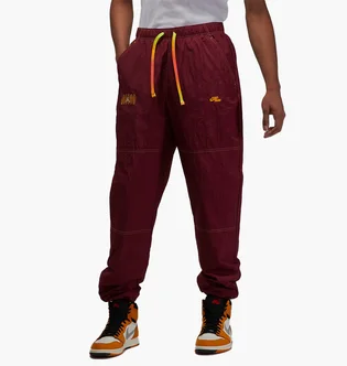 Штаны мужские Air Jordan Flight Mvp MenS Woven Pants Bordo DV1613-680