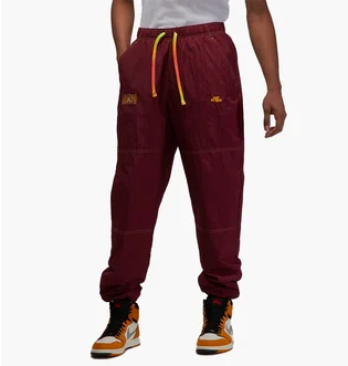 Штаны мужские Air Jordan Flight Mvp MenS Woven Pants Bordo DV1613-680
