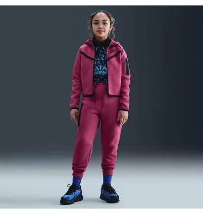 Толстовка детская Nike Sportswear Tech Fleece Pink HV8695-634