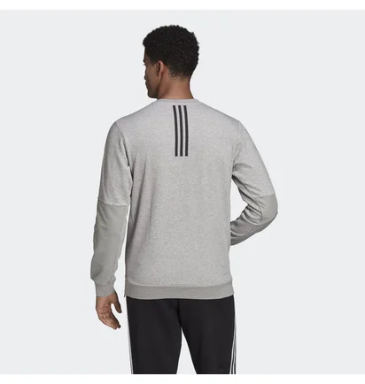 Свитшот мужской Adidas Mo Crew Grey EI9753