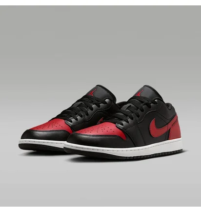 Кросівки чоловічі Air Jordan 1 Low Red/Black 553558-067