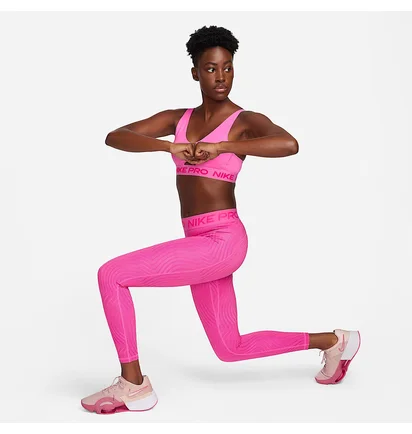 Лосины женские Nike Pro Long Pink FN4154-605