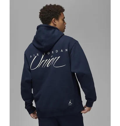 Худи мужское Air Jordan Fleece Hoodie X Union La Blue DV7334-419
