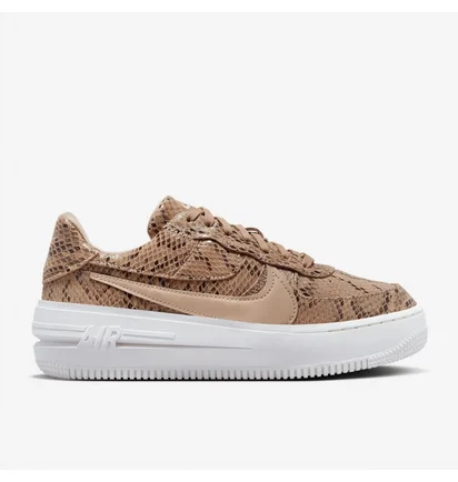 Кроссовки женские Nike Sportswear Air Force 1 Plt.Af.Orm Brown FJ4965-200