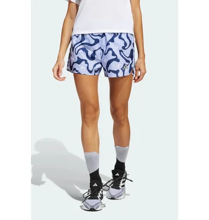 Шорти жіночі Adidas Run It Brand Love Violet JD2346