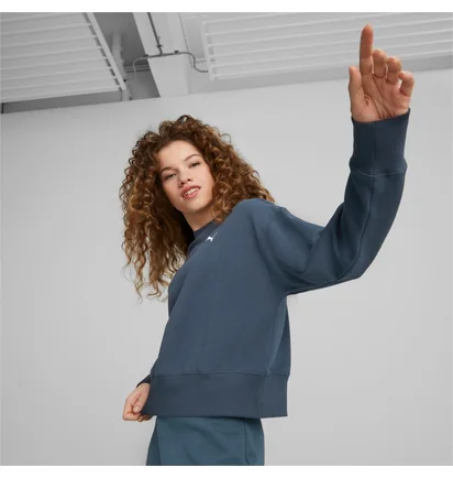 Свитшот женский Puma Her Crew Blue 67310916